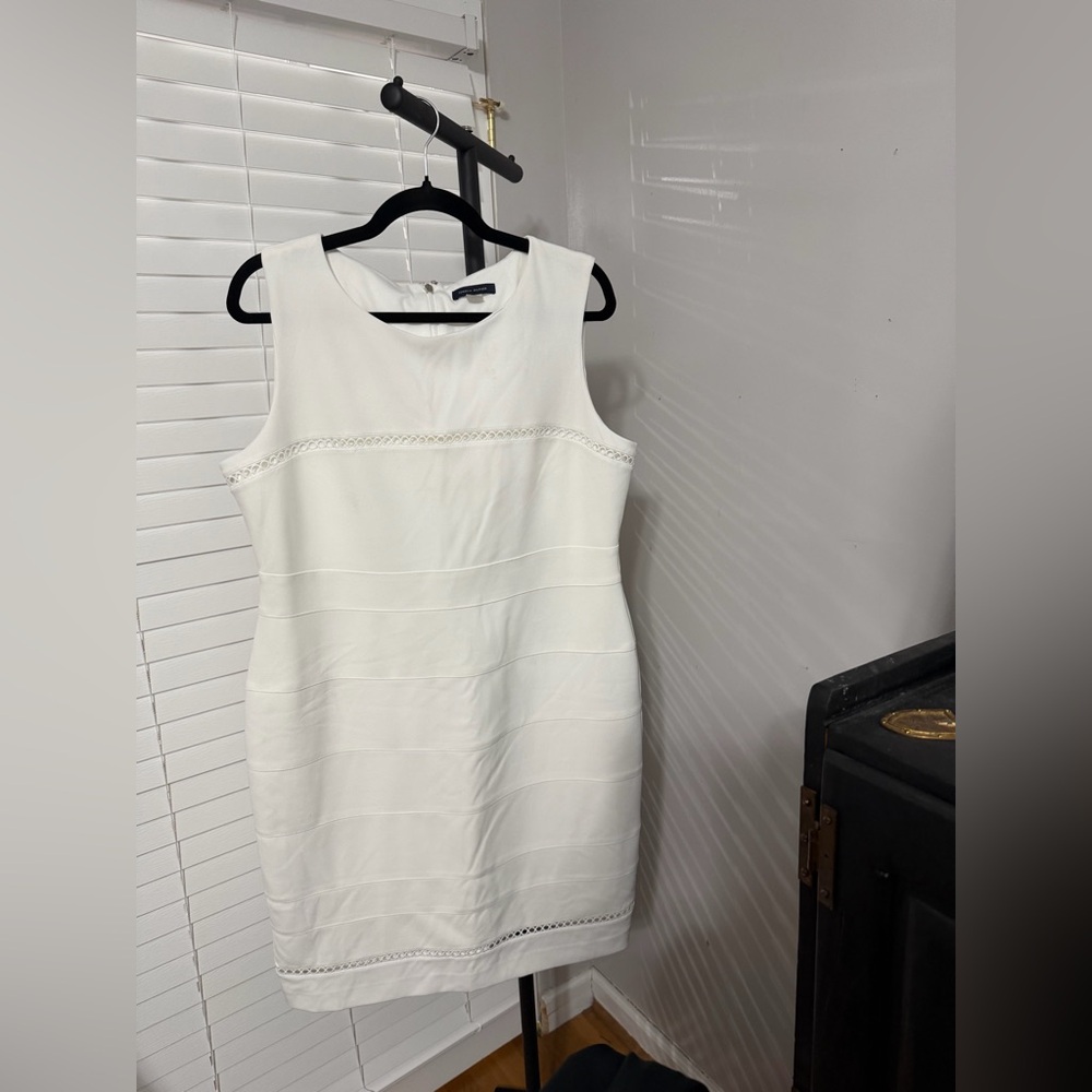 Tommy Hilfiger  White Sleeveless Dress